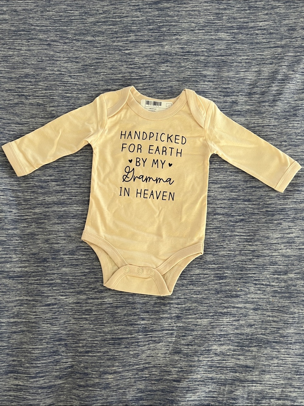 Caden Lane Long Sleeve Baby Onesie